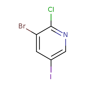 Ic1cnc(c(c1)Br)Cl
