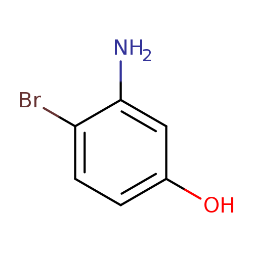 Oc1ccc(c(c1)N)Br