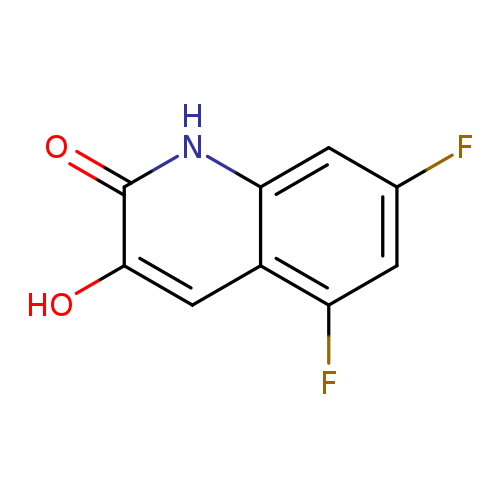 Fc1cc(F)c2c(c1)[nH]c(=O)c(c2)O