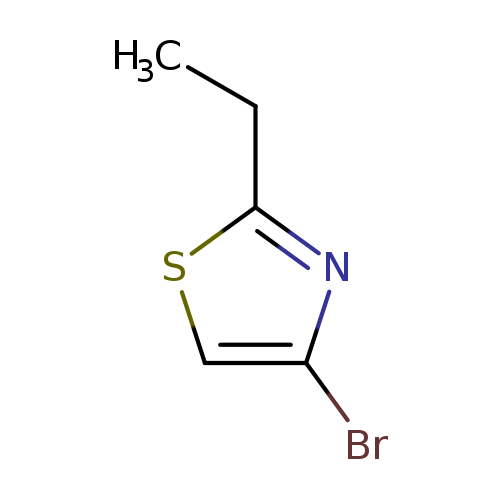 CCc1nc(cs1)Br