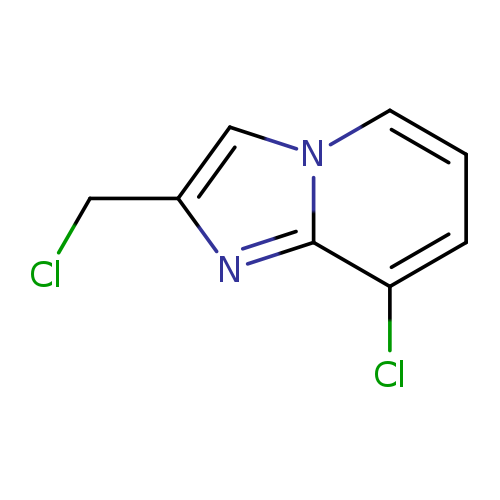 ClCc1cn2c(n1)c(Cl)ccc2