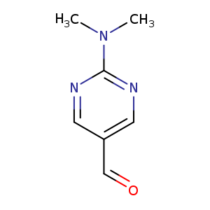O=Cc1cnc(nc1)N(C)C