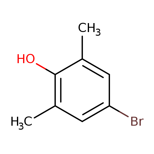 Brc1cc(C)c(c(c1)C)O