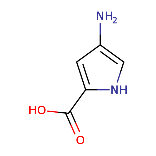 Nc1cc([nH]c1)C(=O)O