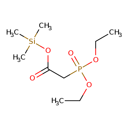 CCOP(=O)(CC(=O)O[Si](C)(C)C)OCC