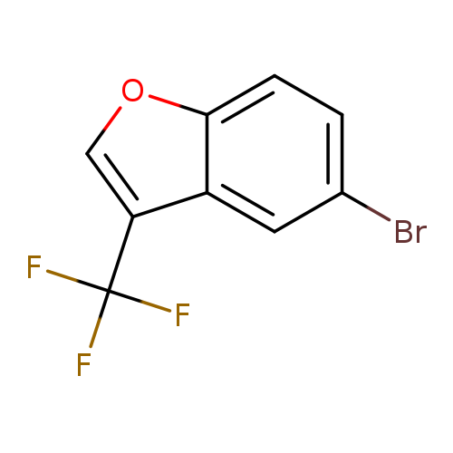 Brc1ccc2c(c1)c(co2)C(F)(F)F