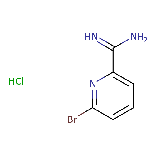 Brc1cccc(n1)C(=N)N.Cl