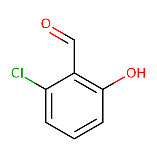 O=Cc1c(O)cccc1Cl