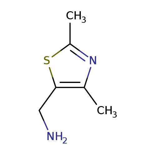 NCc1sc(nc1C)C