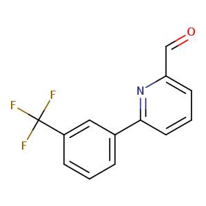 O=Cc1cccc(n1)c1cccc(c1)C(F)(F)F
