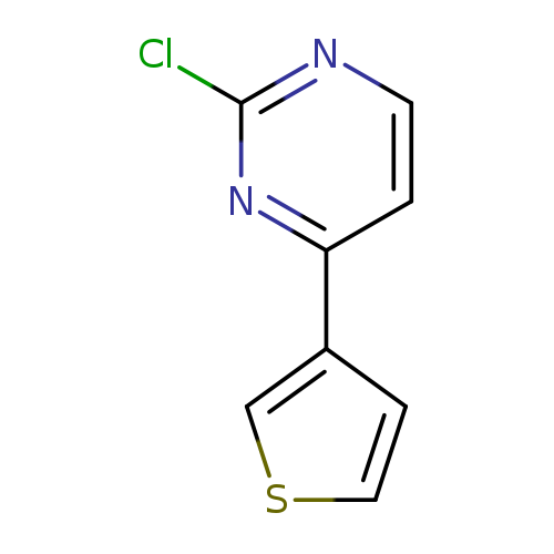 Clc1nccc(n1)c1cscc1