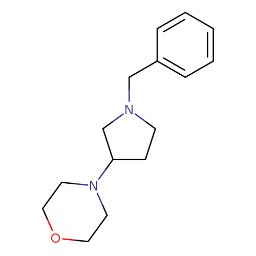 O1CCN(CC1)C1CCN(C1)Cc1ccccc1