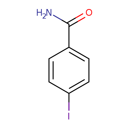 NC(=O)c1ccc(cc1)I