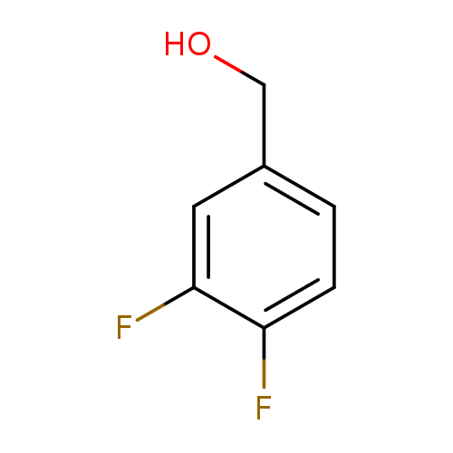 OCc1ccc(c(c1)F)F