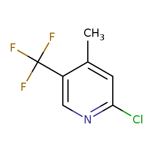 FC(c1cnc(cc1C)Cl)(F)F
