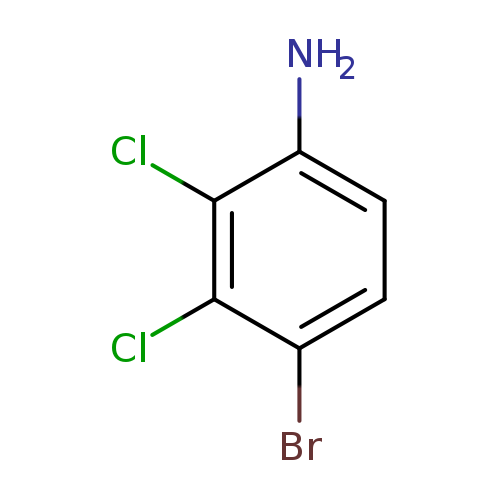 Nc1ccc(c(c1Cl)Cl)Br