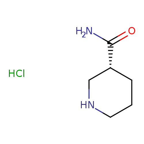 NC(=O)[C@@H]1CCCNC1.Cl