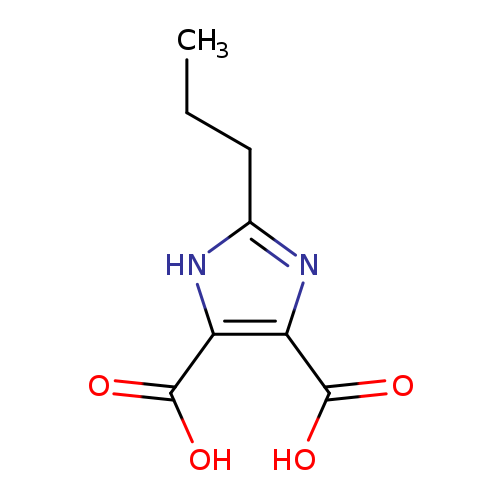 CCCc1nc(c([nH]1)C(=O)O)C(=O)O