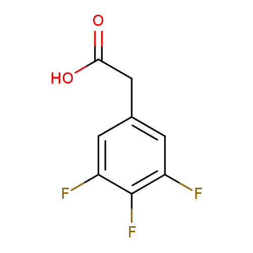 OC(=O)Cc1cc(F)c(c(c1)F)F