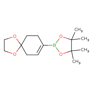 CC1(C)OB(OC1(C)C)C1=CCC2(CC1)OCCO2