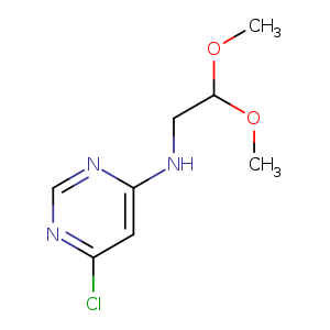 COC(CNc1ncnc(c1)Cl)OC
