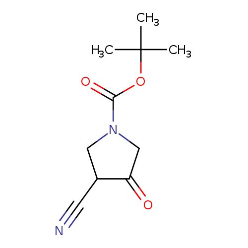 N#CC1CN(CC1=O)C(=O)OC(C)(C)C