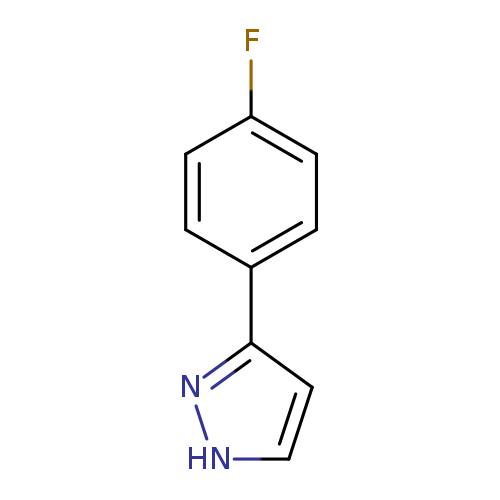 Fc1ccc(cc1)c1cc[nH]n1