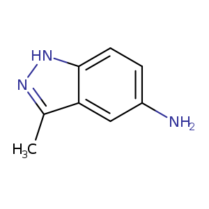 Nc1ccc2c(c1)c(C)n[nH]2