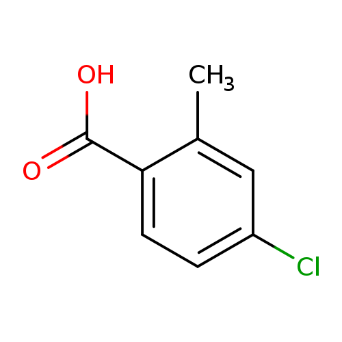 Clc1ccc(c(c1)C)C(=O)O