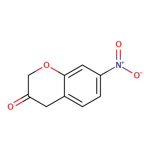 O=C1COc2c(C1)ccc(c2)[N+](=O)[O-]