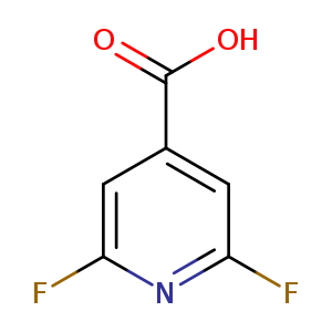OC(=O)c1cc(F)nc(c1)F