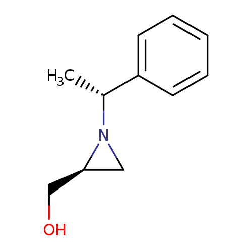 OC[C@@H]1CN1[C@@H](c1ccccc1)C