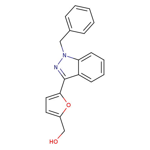 OCc1ccc(o1)c1nn(c2c1cccc2)Cc1ccccc1