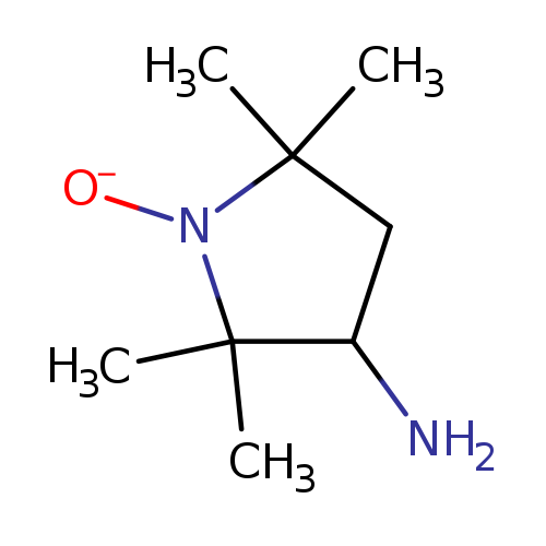 NC1CC(N(C1(C)C)[O-])(C)C