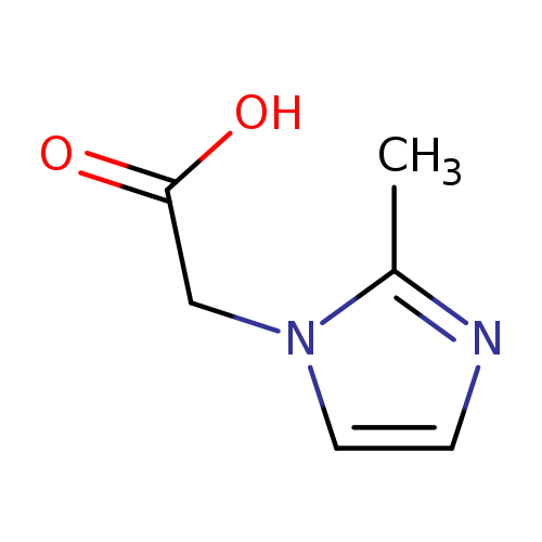 Cc1nccn1CC(=O)O