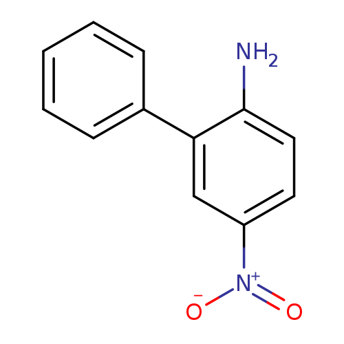 Nc1ccc(cc1c1ccccc1)[N+](=O)[O-]