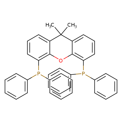 CC1(C)c2cccc(c2Oc2c1cccc2P(c1ccccc1)c1ccccc1)P(c1ccccc1)c1ccccc1