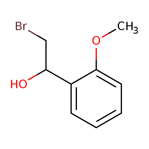 BrCC(c1ccccc1OC)O