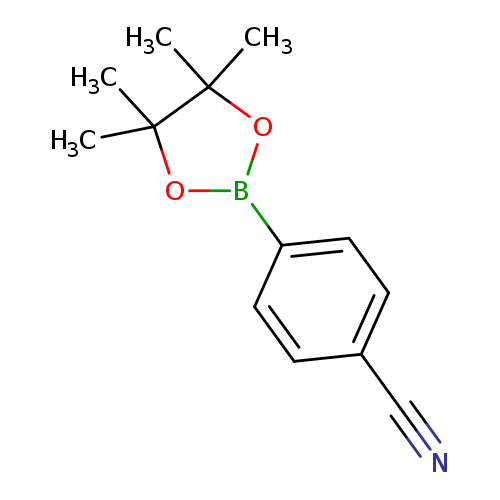 N#Cc1ccc(cc1)B1OC(C(O1)(C)C)(C)C