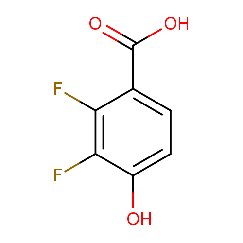 OC(=O)c1ccc(c(c1F)F)O