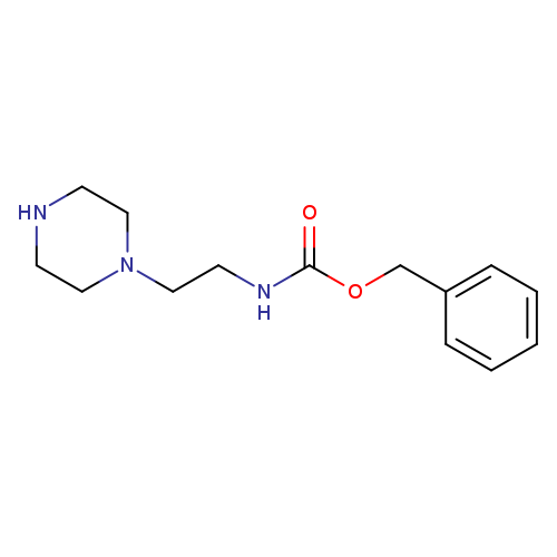 O=C(OCc1ccccc1)NCCN1CCNCC1