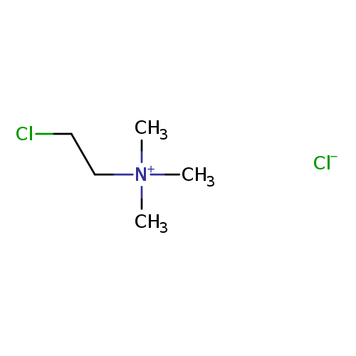 ClCC[N+](C)(C)C.[Cl-]