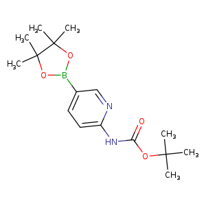 O=C(OC(C)(C)C)Nc1ccc(cn1)B1OC(C(O1)(C)C)(C)C