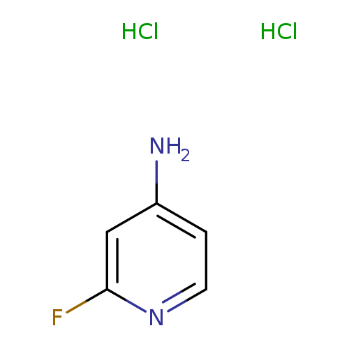 Nc1ccnc(c1)F.Cl.Cl