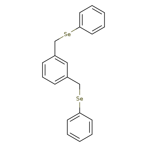 c1cc(C[Se]c2ccccc2)cc(c1)C[Se]c1ccccc1