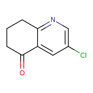 Clc1cnc2c(c1)C(=O)CCC2