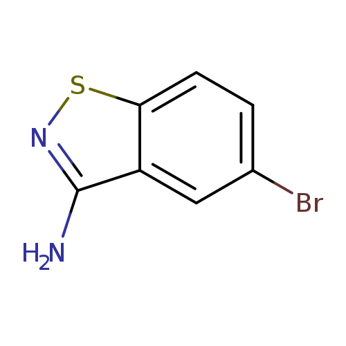 Brc1ccc2c(c1)c(N)ns2