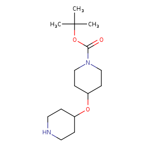 O=C(N1CCC(CC1)OC1CCNCC1)OC(C)(C)C