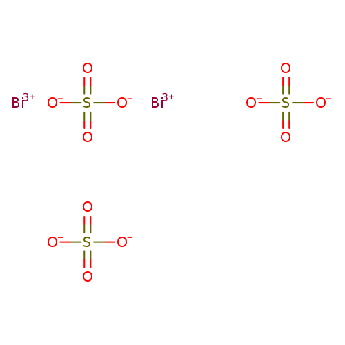 [O-]S(=O)(=O)[O-].[O-]S(=O)(=O)[O-].[O-]S(=O)(=O)[O-].[Bi+3].[Bi+3]