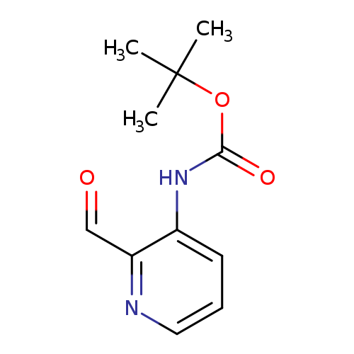 O=Cc1ncccc1NC(=O)OC(C)(C)C